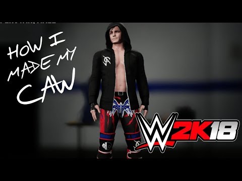 How I Made My CAW Jimmy Caine - WWE 2K18