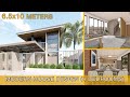 Modern House Design Idea (6.5x10 meters on 200sqm lot)