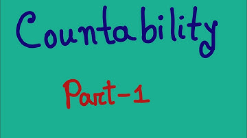 1. Countability-Part-1 || Hons-2nd-Year