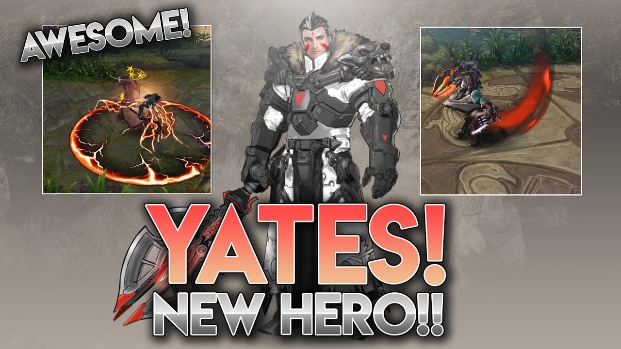 NEW HERO YATES [Trailer + Abilities]!! Vainglory News [Update 3.7]