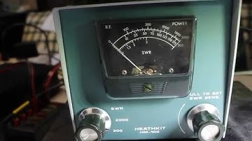 Brief Demo of Heathkit HM-102