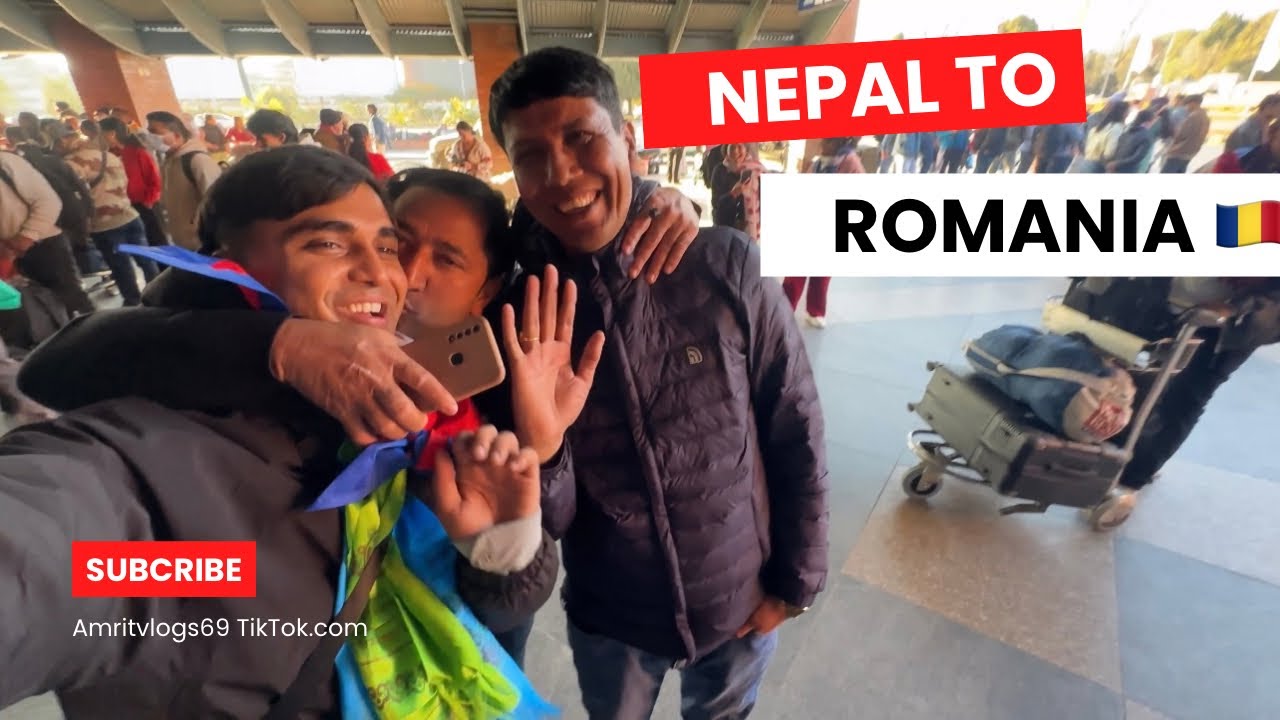 NEPAL 🇳🇵 TO ROMANIA 🇷🇴 Part(2) transit at uae 🇦🇪 dubai 
