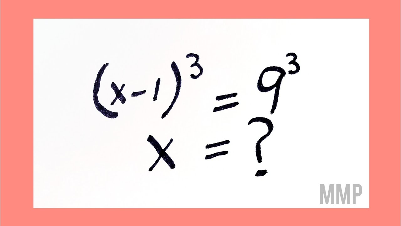 Germany | Nice Exponential Math | Can You Solve This?? | Math Master ...