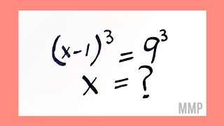 Germany | Nice Exponential Math | Can You Solve This?? | Math Master Plus