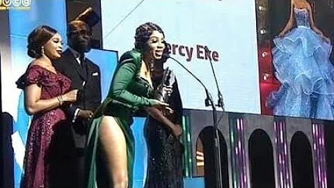 Mercy Eke wins Best Dressed female award at the AMVCA 2022 | AMVCA 2022 Awards Winners | AMVCA 2022