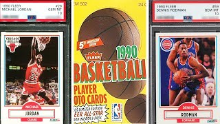 Top 20 Most Valuable 1990 Fleer Basketball Cards! (20 Highest Selling PSA Graded)