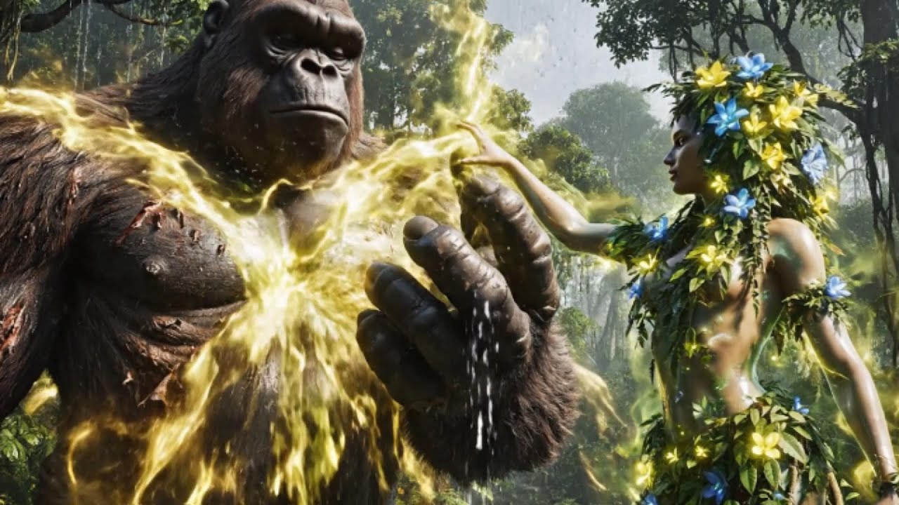 King Kong Vs Ancient Anaconda | The Amazon Rainforest Holds the Goddess Pachamama: Ultimate Battle!