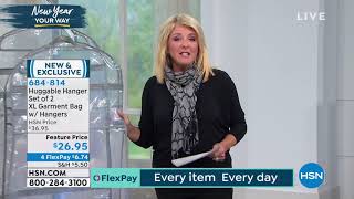 HSN | Closet Organization 01.02.2020 - 11 PM