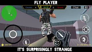 Fly Player In Counter Combat Online Fps