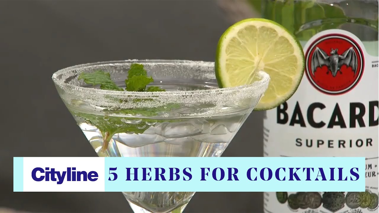 5 herbs that perfectly pair with summer cocktails