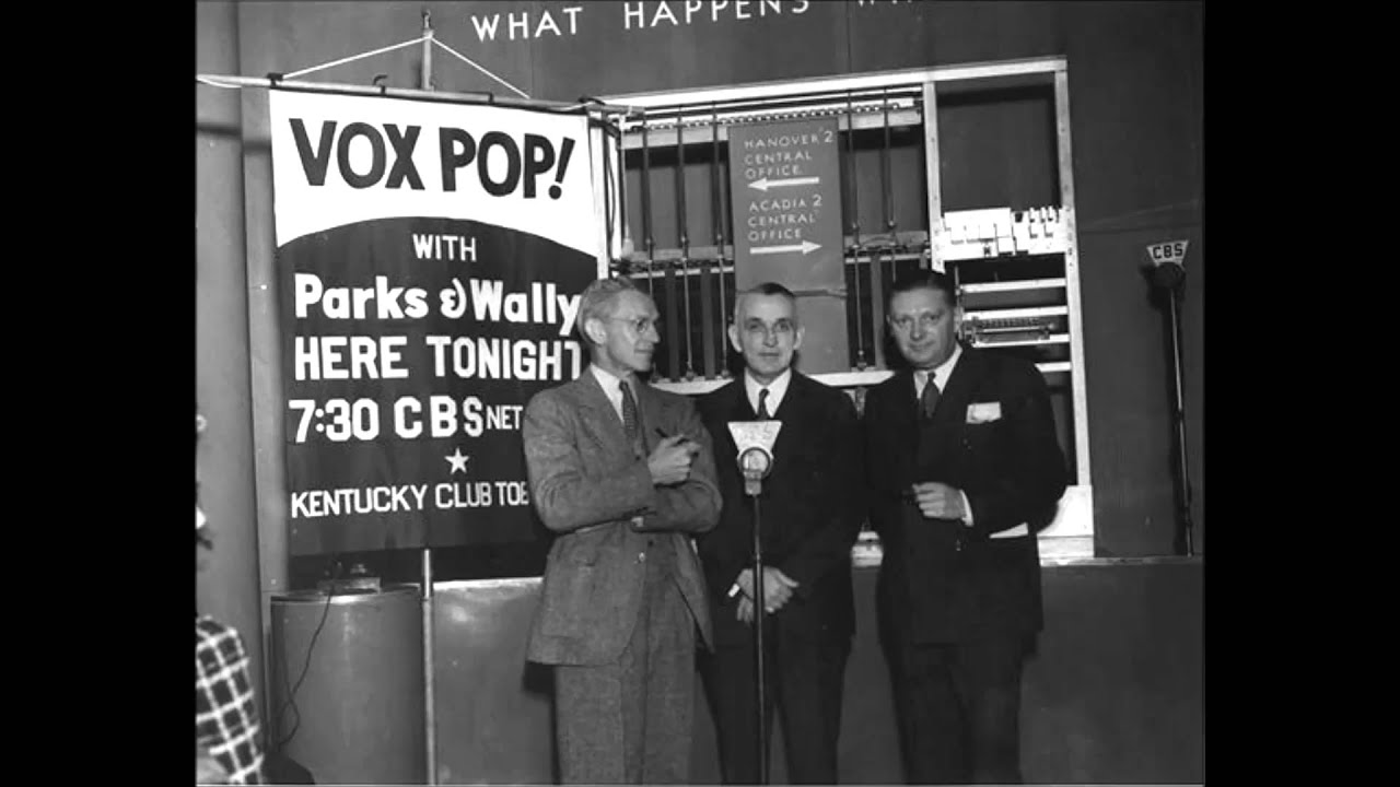Image result for vox pop 1935