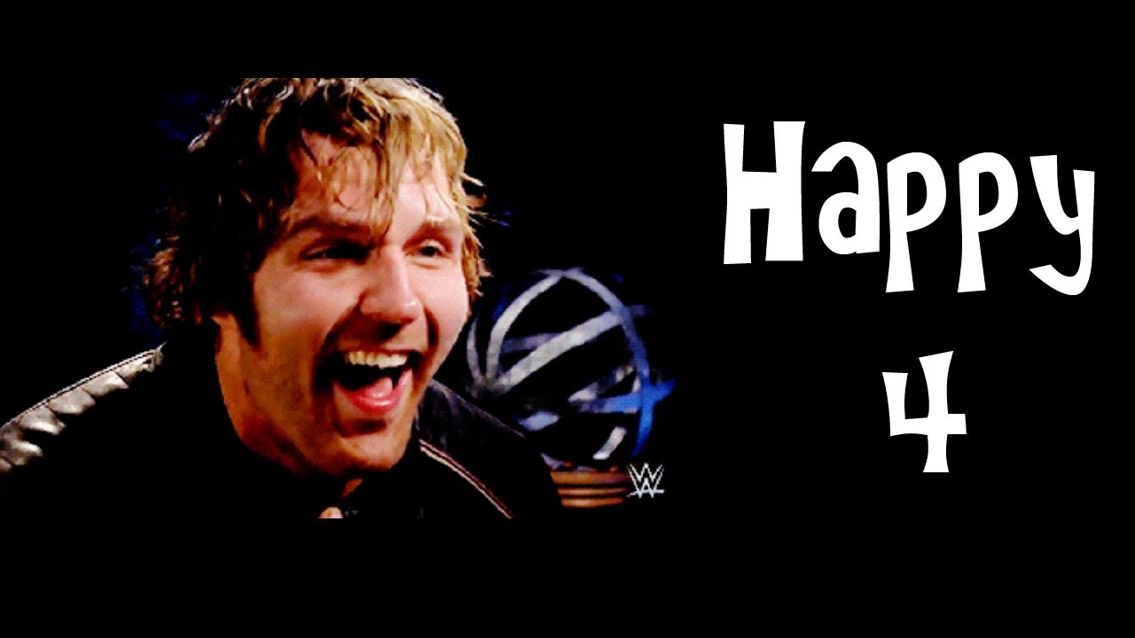Dean Ambrose Happy 4.