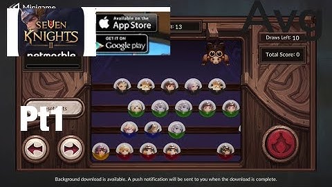 Seven knights 2 Android IOS walkthrough part 1 mini game