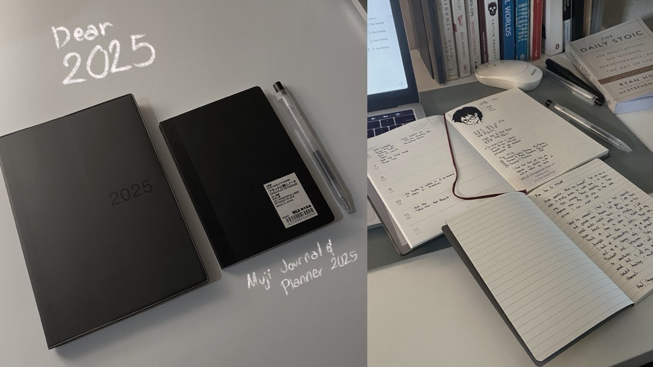 Muji Journal and Planner 2025 Setup
