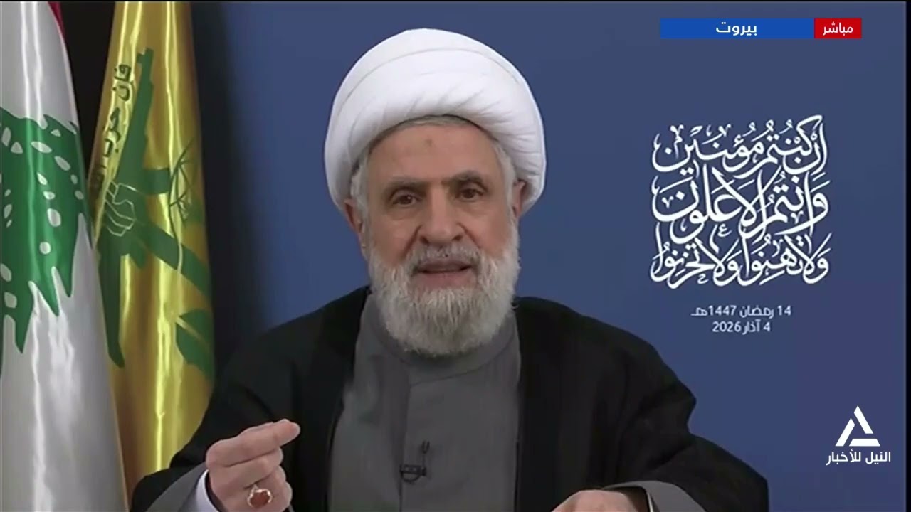 كلمة للأمين العام لحزب الله اللبنانى