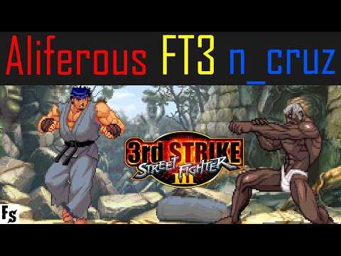Street Fighter III: Third Strike - Aliferous [Ryu] vs n_cruz [Urien] (Fightcade FT3)