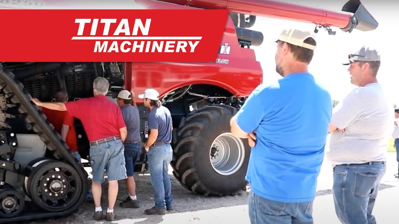 Titan Machinery Kingsley hosts combine clinic with Case IH