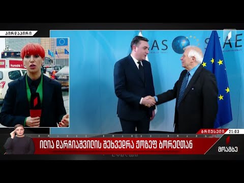 ილია დარჩიაშვილის შეხვედრა ჟოზეფ ბორელთან