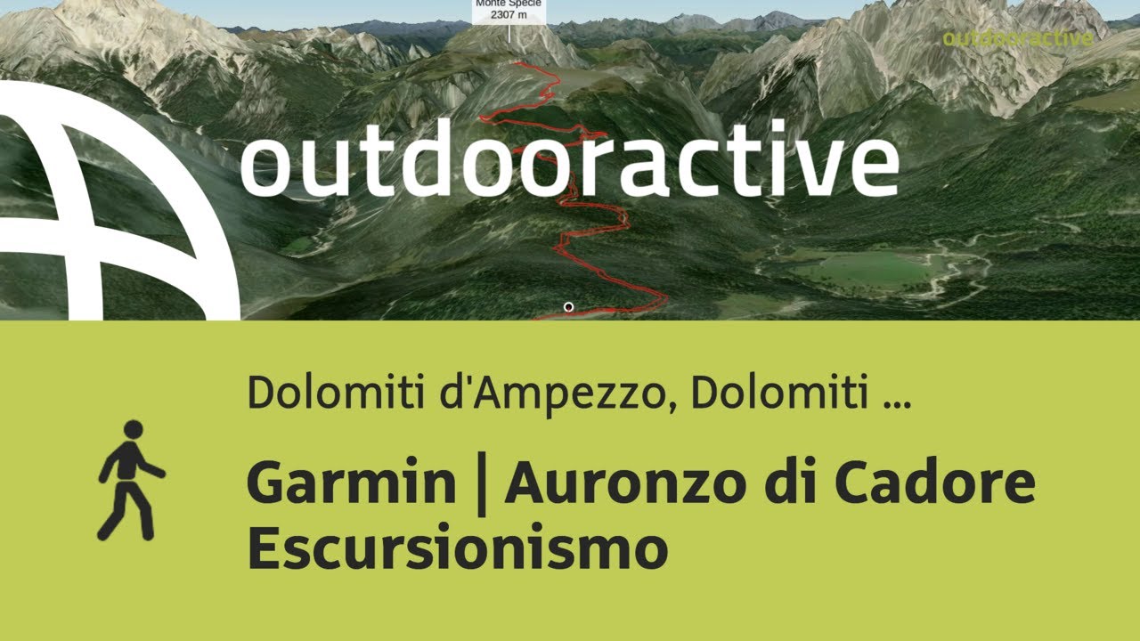 Garmin | Auronzo di Cadore Escursionismo