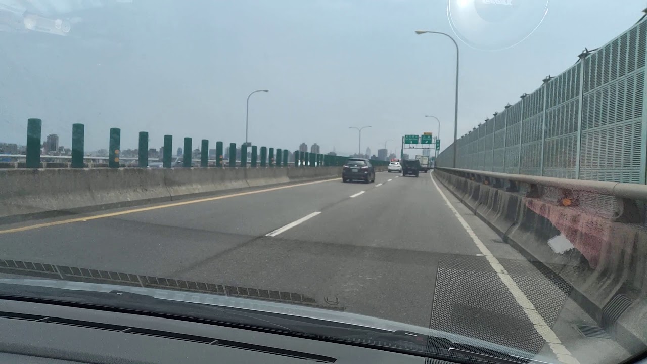 練習開車走快速道路64快速道路蘆洲到新莊 Youtube