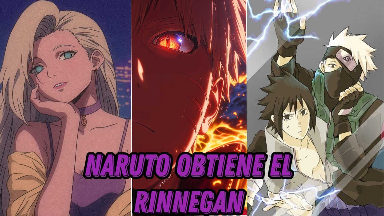 QHPS NARUTO OBTIENE EL RINNEGAN en los EXAMENES CHUNNIN