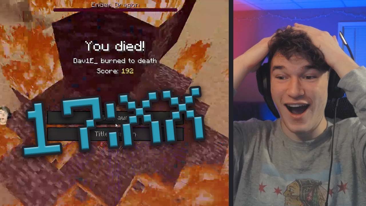 The Most Intense Minecraft End Fight Ever Witnessed - YouTube