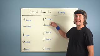 English With Mike: Learn Pronunciation With Word Families ( - Ime) Long I Sound