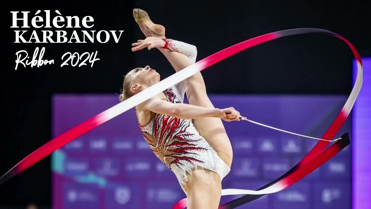 Hélène KARBANOV Ribbon 2024  (FRA) - Exact Cut - Music For RG Rhythmic Gymnastic #082 
