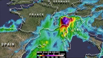 IMERG Data of Rainfall over Italy