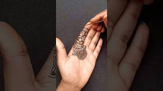 simple henna design 🌿🌸#foryou #mehndi #ytshorts #henna #viral #shortsfeed #long #love #art #youtube