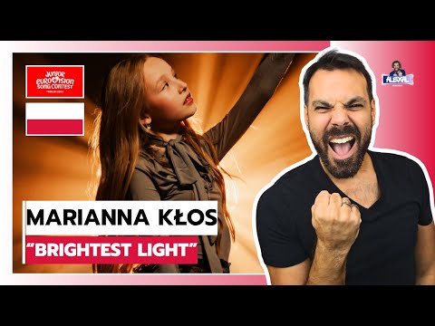 POLAND 🇵🇱 JUNIOR EUROVISION 2025 | Marianna Kłos - "Brightest Light" | REACTION