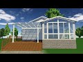 Pergola And Sunroom