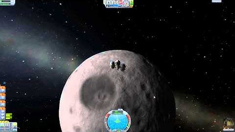 Kerbal Space Program Demo - Mun Crash Compilation