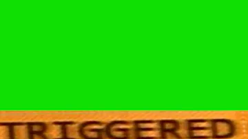 Triggered Sound Effect Meme Green Screen