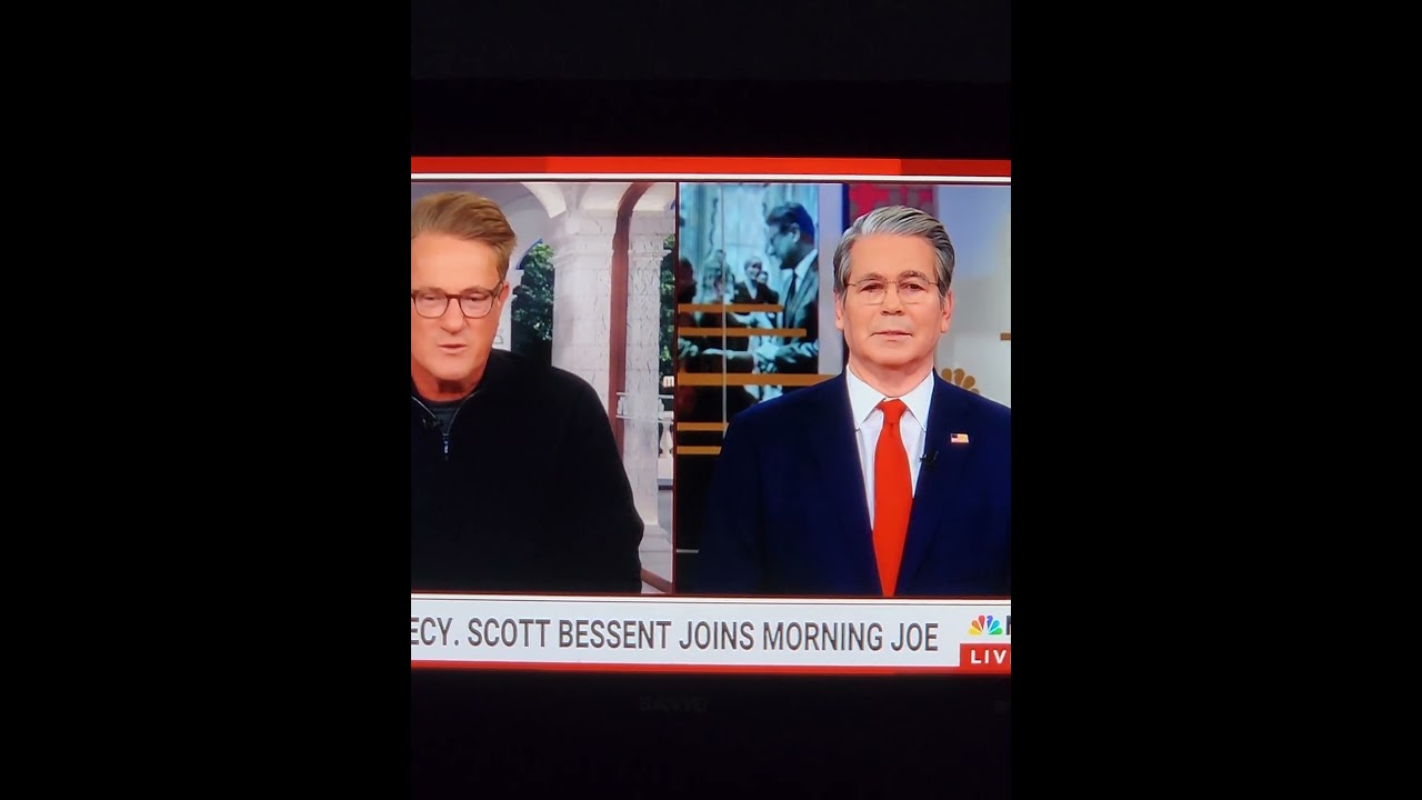 ai Joe @JoeNBC  Scott and Jesus