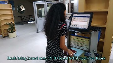 Book Issue/Return Video using the RFID System