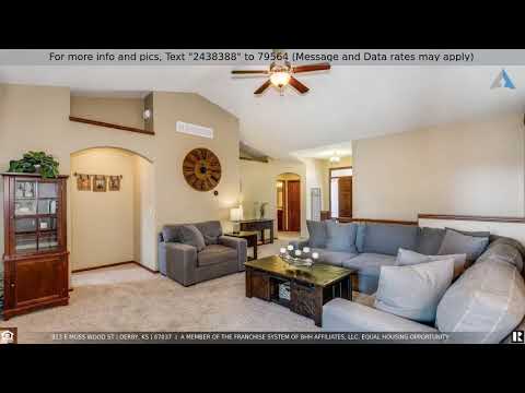 913 E MOSS WOOD ST, Derby, KS home video tour