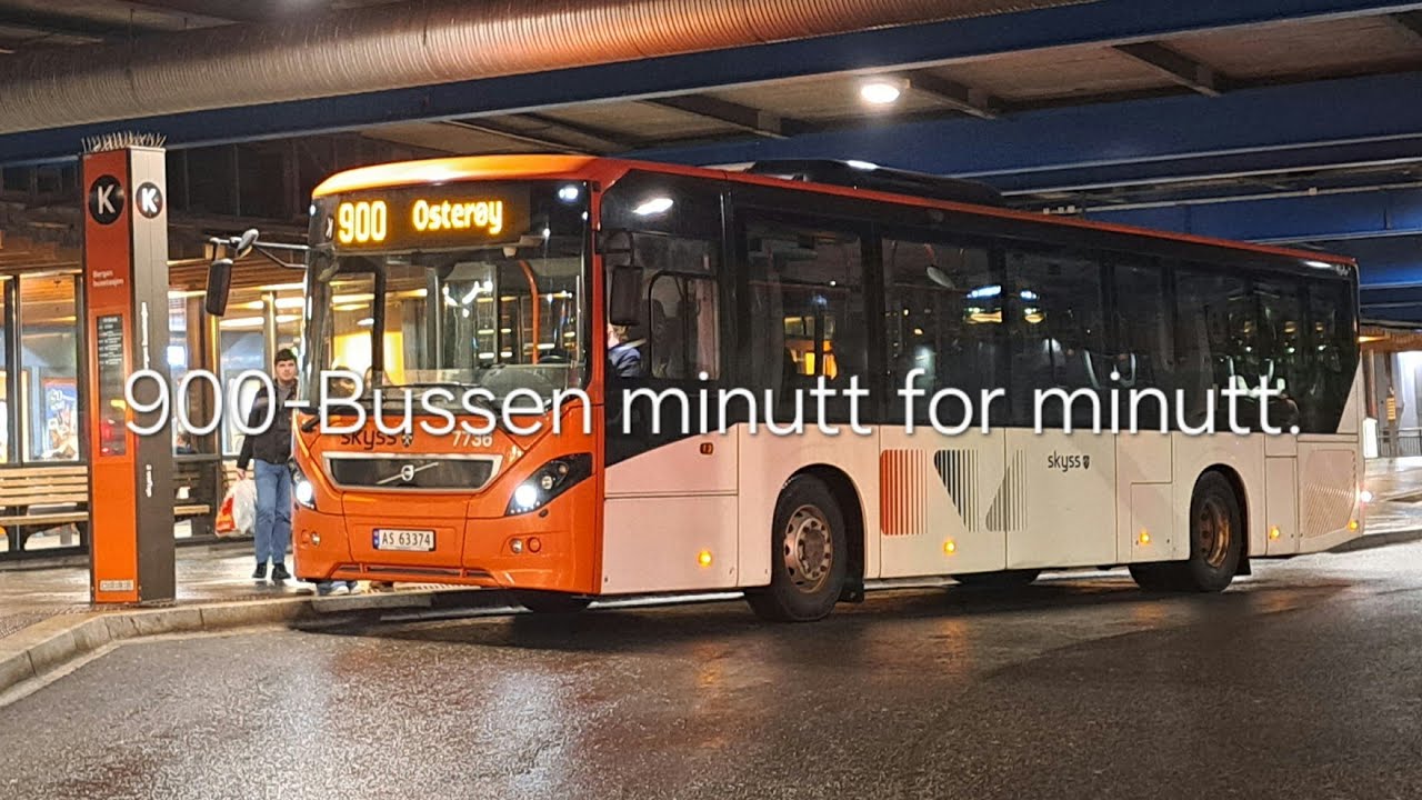 900-Bussen minutt for minutt. 🇧🇻