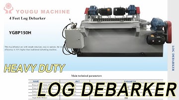 Revolutionize Your Woodworking with Our Log Debarking Machine