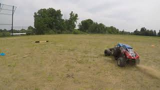 Tamiya Monster Truck Free Style Mayhem!!!!