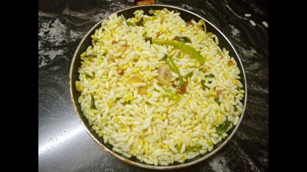 Onion Garlic Churmuri/Puffed Rice!!! - YouTube