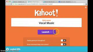 Using Kahoot for Formative Assessments