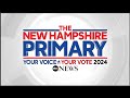 LIVE: New Hampshire Primary 2024: Donald Trump projected to win Republican presidential primary