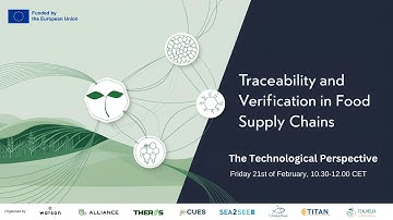 Watson Cluster Webinar – Traceability & Verification in Food Supply Chains.