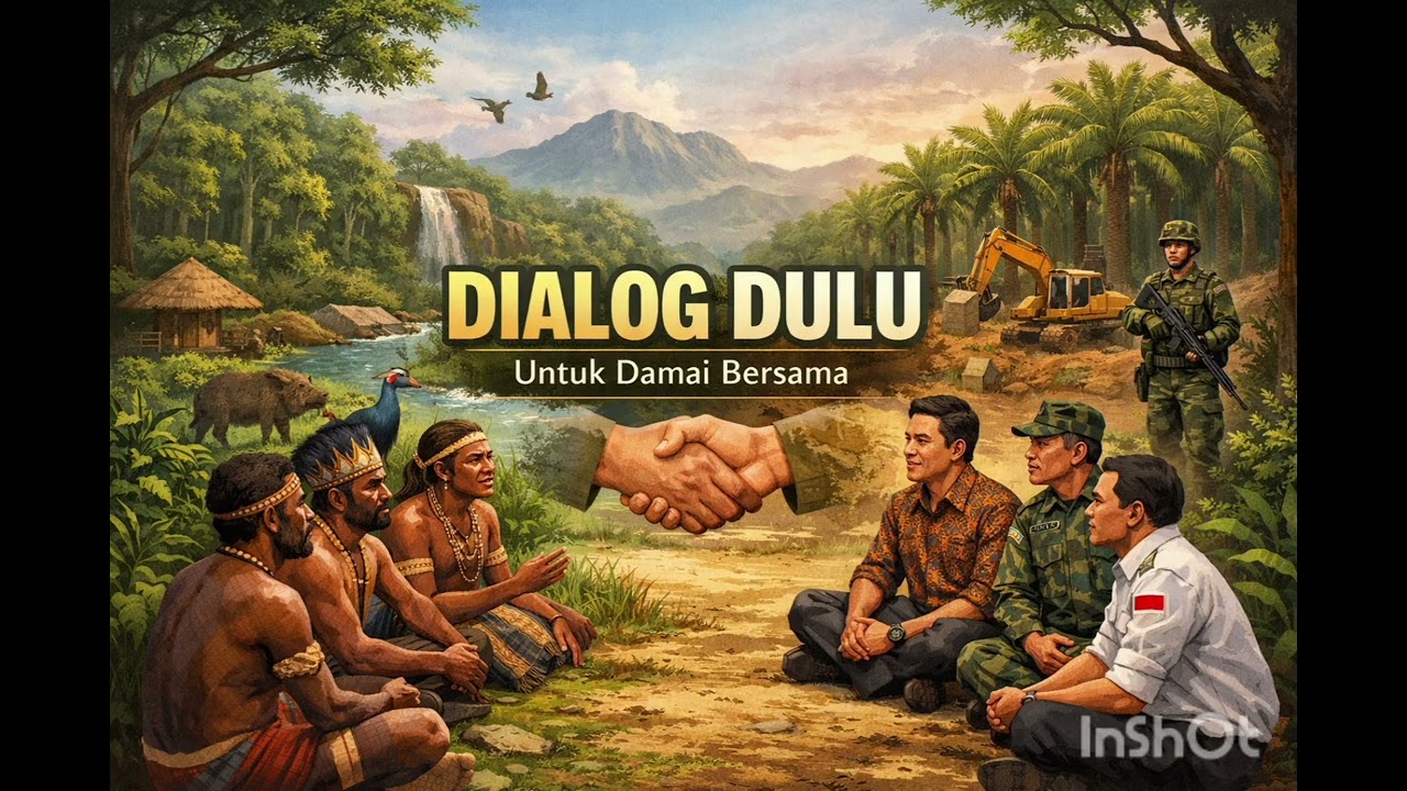 Dialog dulu untuk damai bersama