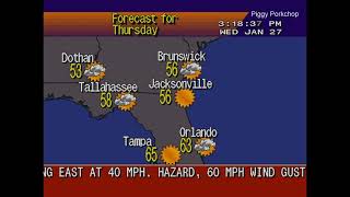 EAS Severe Thunderstorm Warning Jacksonville, Florida NOAA Weather Radio (WECC/WWIO Folkston, GA)