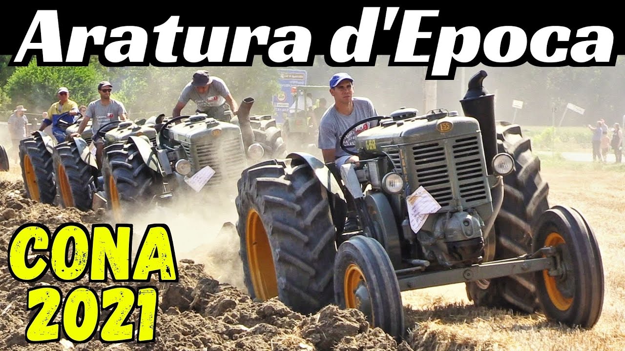 Aratura Trattori d'Epoca a Cona (FE) 2021, Azienda Agricola Tasso Denis - Landini Testa Calda, Steyr