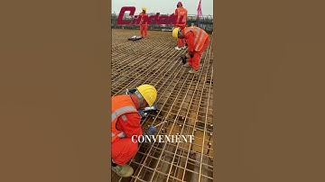Cindelu rebar tier used on bridge project #tools #rebar #construction