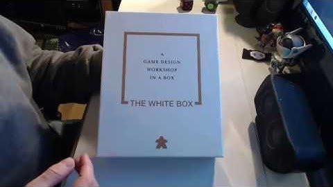 The White Box - A Game Design Workshop In A Box Unboxing