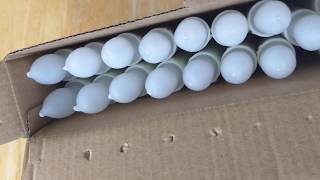 LED Taper Flicker Candles Safer Alternative to Hot Dripping Wax